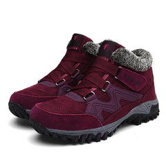 2023 Outdoor Elderly Cotton Shoes: Women's Winter High-top Snowshoes for Comfortable Walks - GrandNonStop