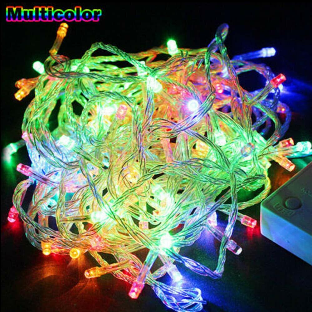 32FT Christmas Tree Fairy String Party Lights Xmax Waterproof Color Lamp - GrandNonStop