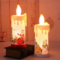 Create Festive Ambiance: LED Simulation Flame Candle for Christmas Decor - GrandNonStop