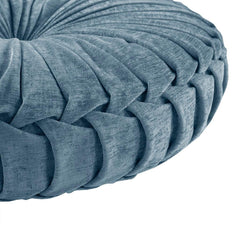 Loretta Poly Chenille Round Floor Pillow Cushion - GrandNonStop