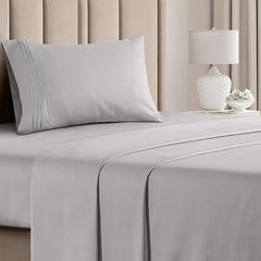 Simple Three-Piece Bed Sheet Set for Your Hotel or Apartment - GrandNonStop