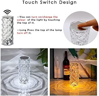 16-colors-diamond-rose-crystal-touch-lamp-bedside-acrylic-usb-rechargeable-table-lamp-with-remote - 6